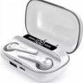 Lenovo Earbuds QT81 Bluetooth Handsfree with Touch Control 1200mAh Charging Box - Λευκό