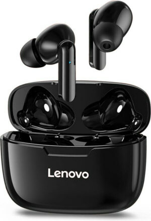 Lenovo thinplus Live Pods XT90 TWS Bluetooth Earbuds With Charging Case (Black)