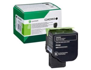 Lexmark Toner C242XKO Extra High Yield 6000 Σελίδων Μαύρο