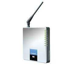 Linksys WAG200G ADSL2+Modem Annex B WiFiG & 4Port Switch ISDN