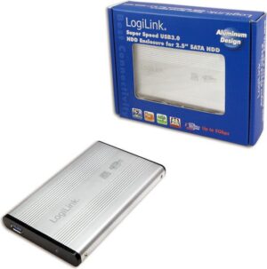Logilink Usb 2.0 Θήκη Hdd Enclosure 2.5'' Sata Alum Silver V5.0