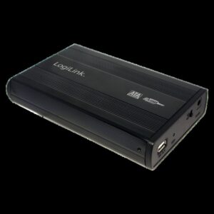 Logilink Usb 2.0 Θηκη Hdd Enclosure For 3.5'' (8.89cm) Sata Hdd Alum. - Black V8.0