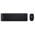 Logitech Πληκτρολόγιο Ποντίκι Ασύρματο Με Ελληνικούς Χαρακτήρες MK220