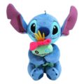 Λούτρινο Disney Stitch & Scrumpy 45 εκ. Μπλε