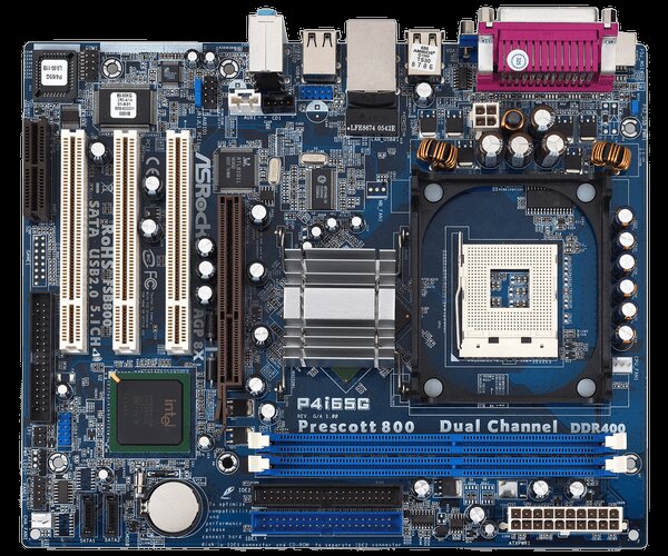M-ATX S478 I865G 2*DDR1-400 VGA 1AGP-8X 3PCI LAN 2S