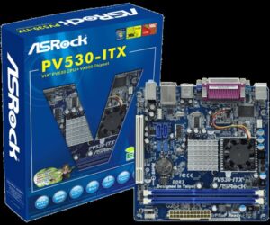 M-Itx Via Pv530/Vx900 2Ddr3 1Pci Lan Sata2 Vga/Dsub