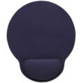 Manhatan Gel Mouse Pad Wrist Rest Blue