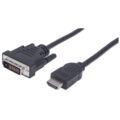 Manhattan HDMI-DVI Cable M/M Dual Link 1.8m