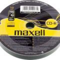 Maxell CD-R 700MB 80min με Ταχύτητα Εγγραφής 52x 10τμχ Cake Box