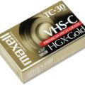 Maxell Βιντεοκασέτα Vhs-C Ec-45ehg Gold - 30 Λεπτ