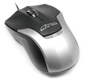 Media-Tech Mouse Optical Crabby Silver Mt1068s