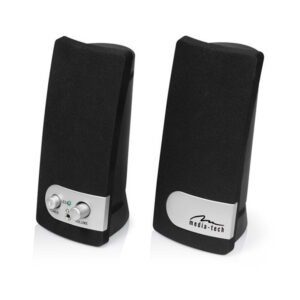 Media-Tech Stereo Speakers Tumba 3W RMS