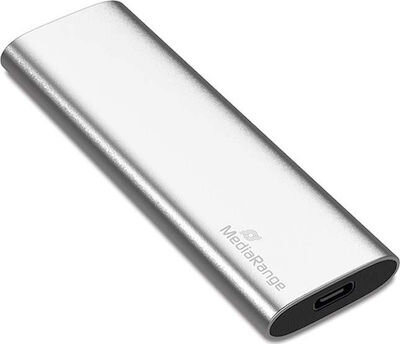 MediaRange Εξωτερικός Δίσκος 120GB USB Type-C Silver
