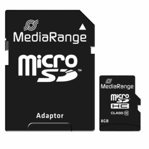 Mediarange Micro SD Card 8GB Class 10