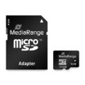 MediaRange Micro SDHC Class 10 With SD Adaptor 16GB (High Capacity)