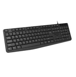 Meetion MT-K200 Ενσύρματο Πληκτρολόγιο Αγγλικό US Μαύρο