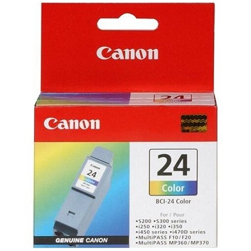 Μελάνι Canon BCI-24 Color για εκτυπωτές Canon S200 / S300