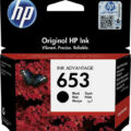Μελάνι HP 653 Black Original Ink Advantage Cartridge