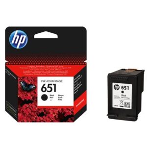 Μελάνι HP No 651 Black orig. 600σελ.