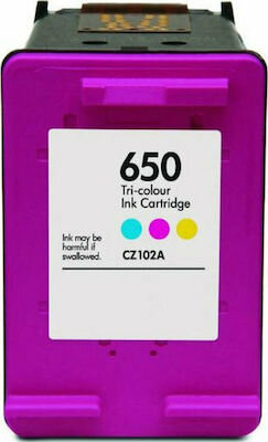 Μελάνι συμβατό Inkjet για HP 650 Color 200σελ.