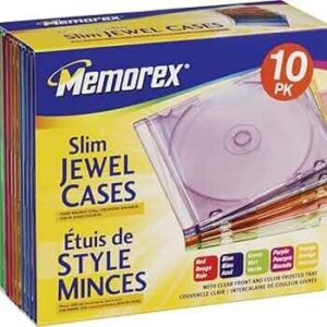 Memorex DVD 5 τεμάχια Slim Jewel Case