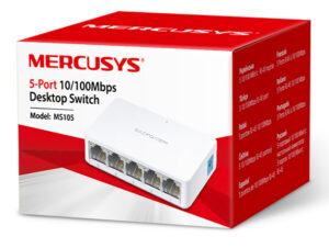 Mercusys Desktop Switch 5-Port 10/100 Mbps Ver.2