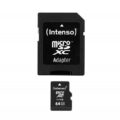 Micro SD Card Intenso 64GB Class 10 Incl. Adaptor
