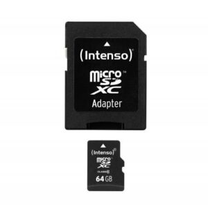 Micro SD Card Intenso 64GB Class 10 Incl. Adaptor