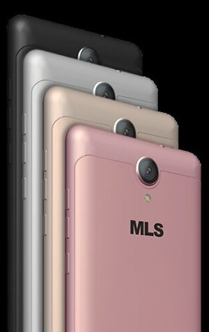 MLS Alu 5,5 Smartphone 3G Black Dual SIM