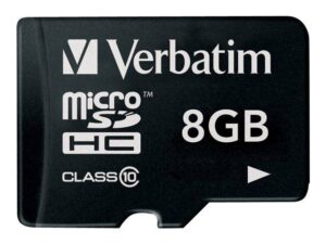 Μνήμη Micro-SD 8GB Verbatim Class 10 44012