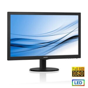 Monitor 22'' LED PHILIPS 223V5L Black WIDE GA Refurbished
