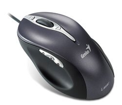 Mouse Genius Laser Gaming USB 1600DPI 4D Black