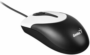 Mouse Genius Optical PS/2 Black-Silver NS100