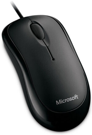 Mouse Microsoft Basic Optical Black Wired USB