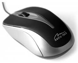 Mouse Optical Plano Color Titanioum Mediatech Mt1091t