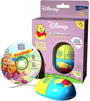 Mouse Winnie The Pooh Optical USB-PS2 New