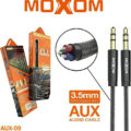 Moxom Καλώδιο 3.5mm Αρσενικό - 3.5mm Αρσενικό 1m