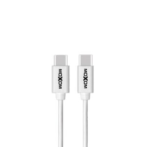 Moxom καλώδιο Type-C σε Type-C Λευκό 0.2m MX-CB128
