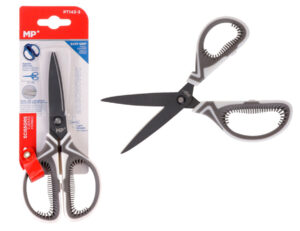 MP ψαλίδι με μεταλλική λεπίδα 17cm λευκό-γκρι
