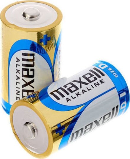 Μπαταρίες Maxell Lr20 Alkaline Size D - Blister