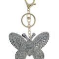 Μπρελόκ strass butterfly