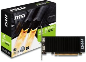 MSI Nvidia GeForce GT1030 / 2GB DDR5 Silent with fan Box