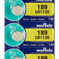 Murata Sony Αλκαλικές Mπαταρίες LR1130 1.5V 5τμχ MR-LR1130