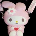 MyMelody Pop it Purse With Strap Pink