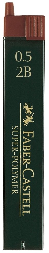 Μύτες μολυβιών 0.5mm. 2B Faber Castell