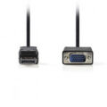 Nedis Καλώδιο Εικόνας DisplayPort Αρσ. - VGA Αρσ 1.00m