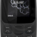 NOKIA 105 (2017) Dual Sim Black με Ελληνικό Μενού