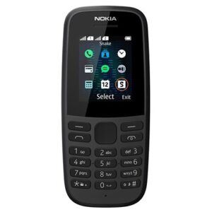 NOKIA 105 (2019) Dual Sim Black με Ελληνικό Μενού 4th Edition