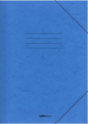 Ντοσιέ Λάστιχο Salko 25x35 Prespan Μπλέ
