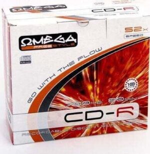 Omega Cd 700mb 52x Cakebox 10pack